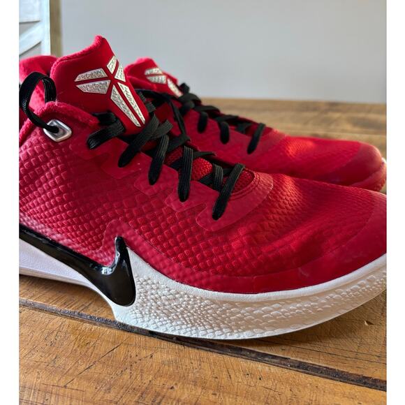 Nike Men Kobe Bryant KB Mamba Focus TB University Red Shoes AT1214 600 Size 9.5 - Picture 6 of 13
